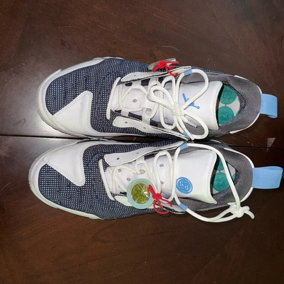 Jordan’s Jumpman Blue and White Sneakers - Picture 4 of 8